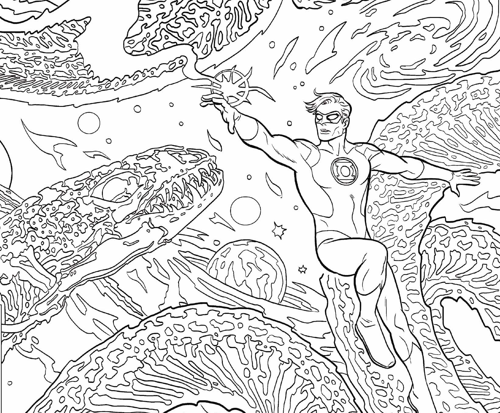 Download DC Preview: Adult Coloring Book Covers | AIPT