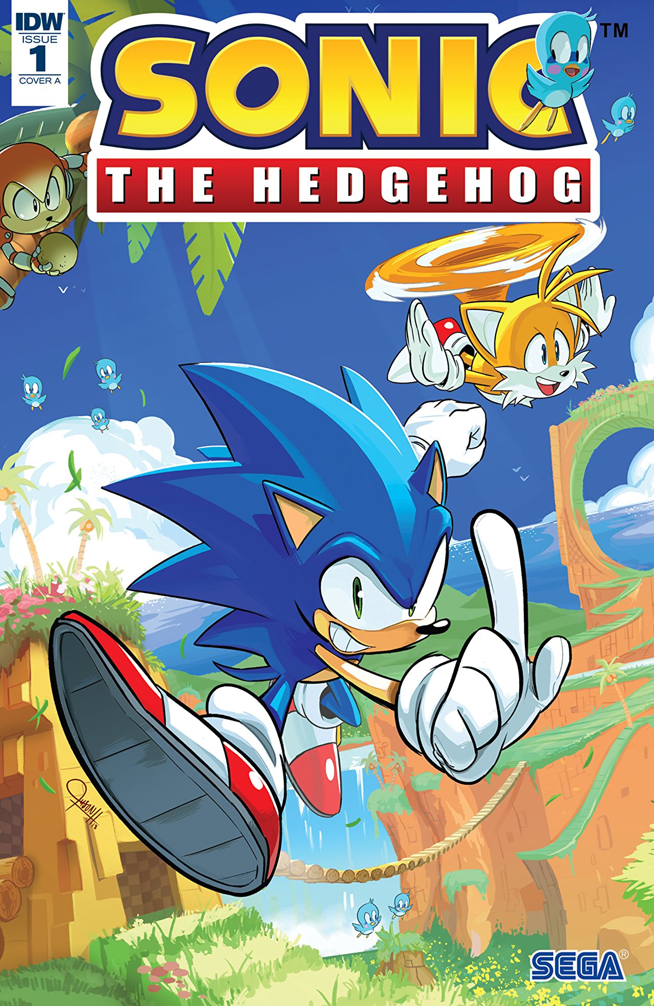 Sonic the Hedgehog #1 Review: IDW's new series is a worthy successor | AIPT